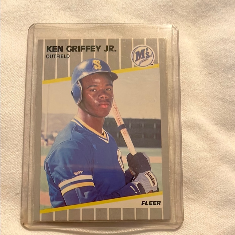 89 Fleer Ken Griffey JR Rookie Cars